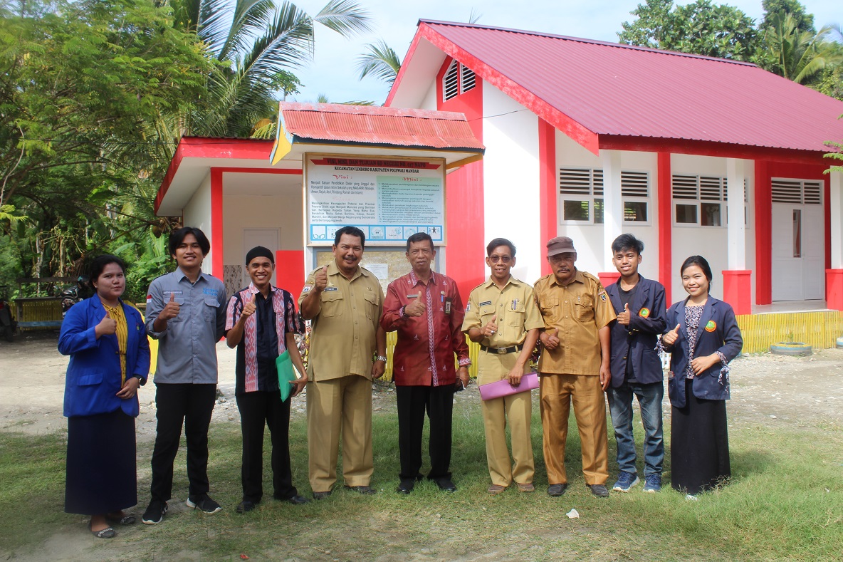 Kepala BPMP Sulbar Mengunjungi SDN 017 Napo dalam rangka Monitoring Evaluasi Program Kampus Mengajar