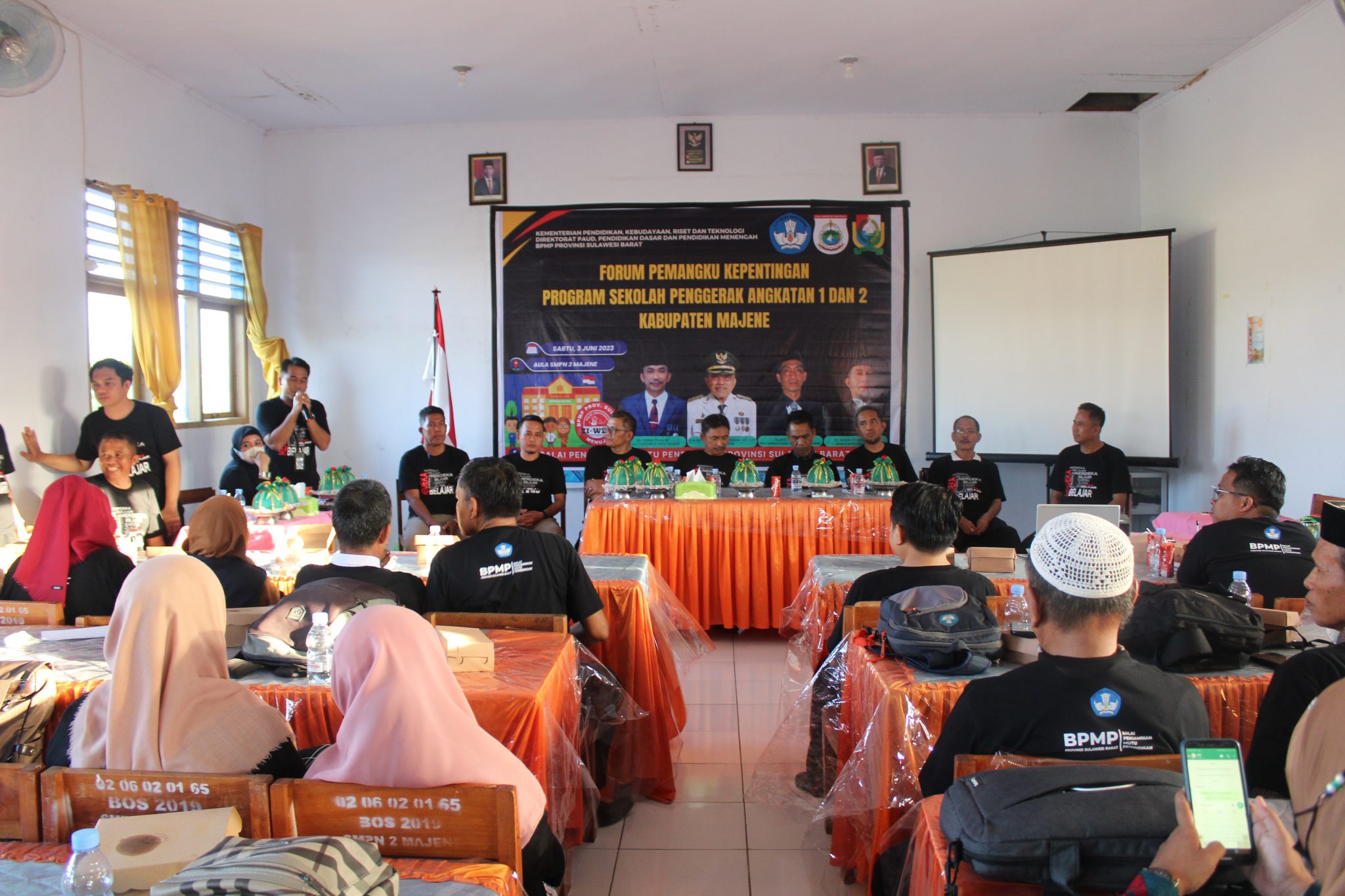 BPMP Sulbar menggelar Forum Pemangku Kepentingan PSP Kab. Majene dan Kab. Polman