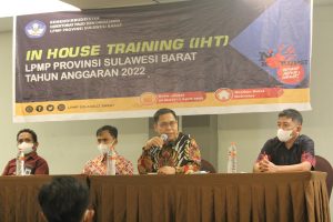 In House Training Sukses Di Gelar LPMP Provinsi Sulawesi Barat