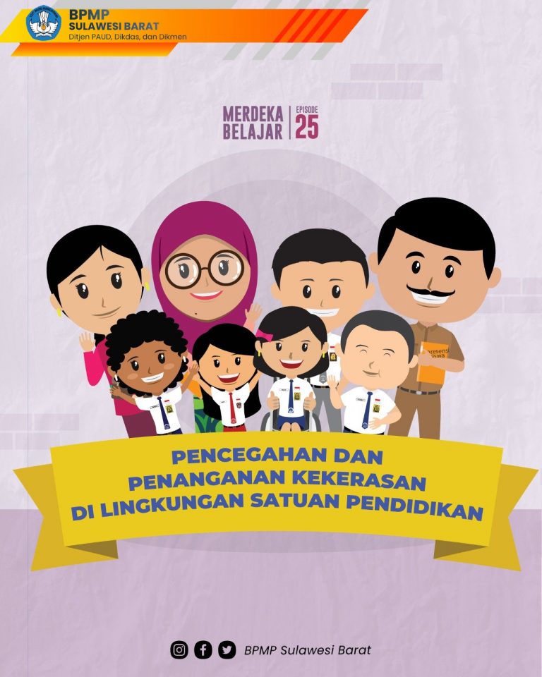 Merdeka Belajar Episode 25: Pencegahan dan Penanganan Kekerasan di Lingkungan Satuan Pendidikan
