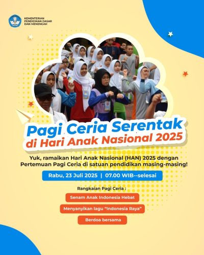 Pagi Ceria Serentak di Hari Nasional 2025
